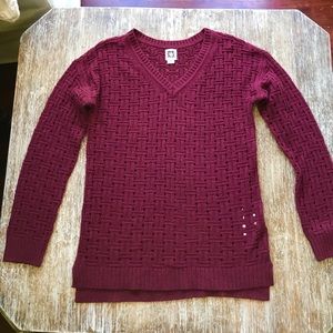 NWOT GORGEOUS BURGUNDY ANNE KLEIN SWEATER 🛍⭐️